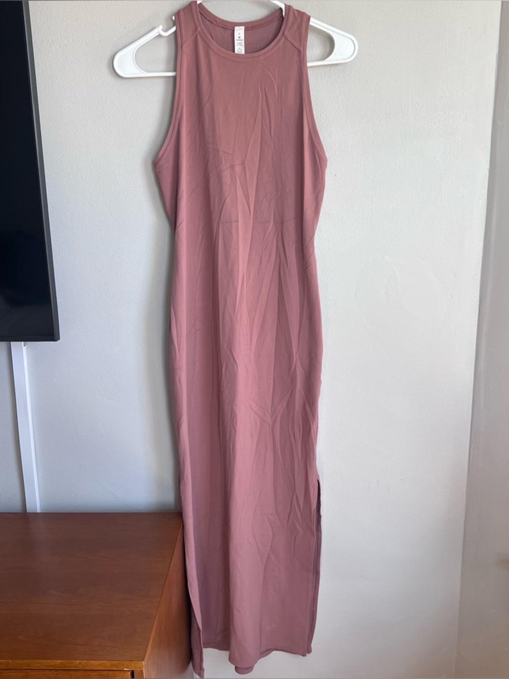 Lululemon‎ Get Going Maxi Dress Nulu Tan 4